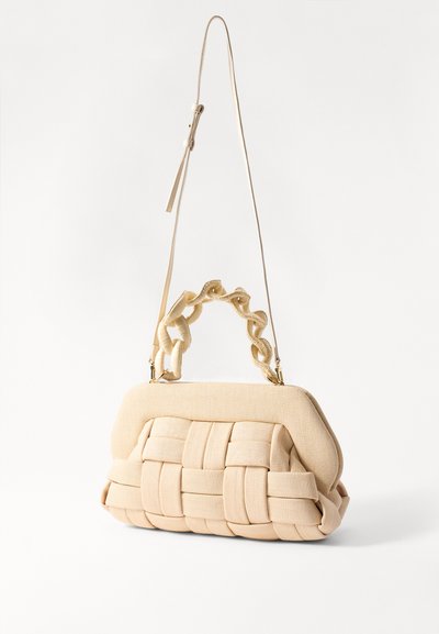 THEMOIRè BIOS WEAVED STRAW - Handtasche - shell