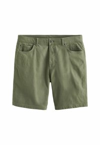 SOFT TOUCH-SLIM FIT - Lühikesed püksid - khaki green