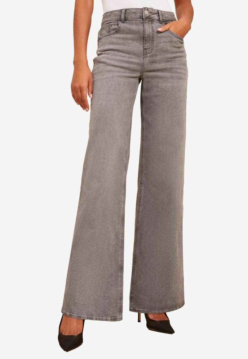 Friends Like These REGULAR FIT - WIDE LEG - Flared-farkut - grey