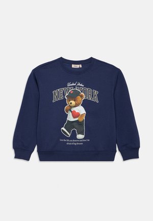 ONLY GIRLS, KOGLINDA LIFE BEAR O NECK BOX - Sweatshirt - midnight sail