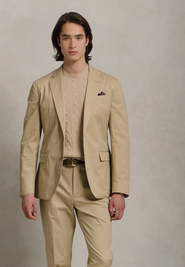 POLO UNCONSTRUCTED MODERN SUIT JACKET - Blazer jacket - monument tan3