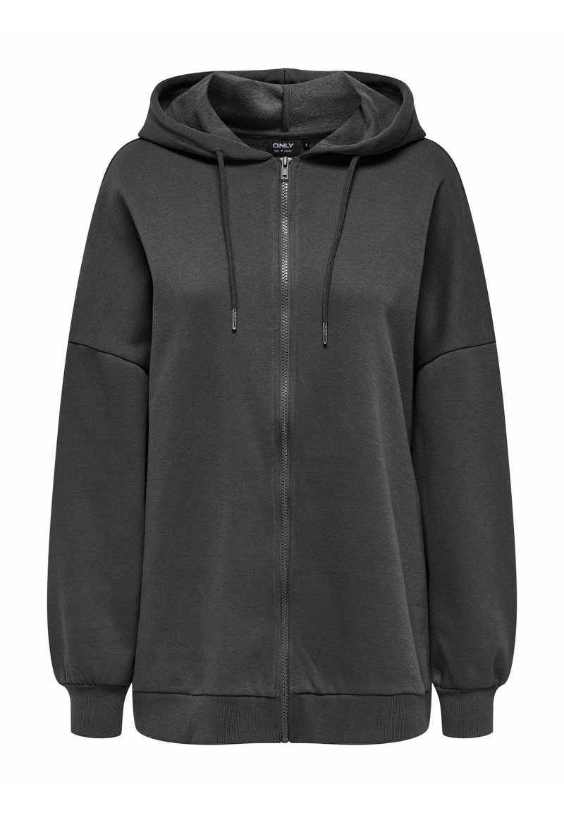 ONLY LOCKER GESCHNITTEN TIEF ANGESETZTE SCHULTER - Sweatjacke 