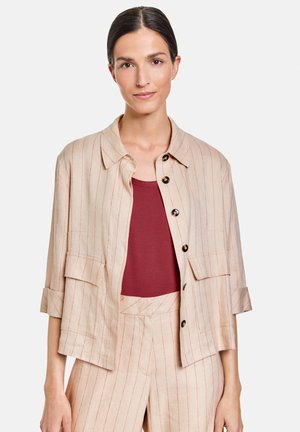 Blazer - desert wine streifen