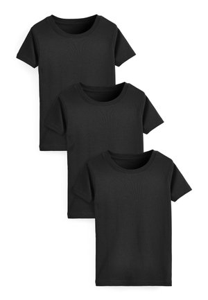 Next 3 PACK STANDARD - Camiseta básica - black