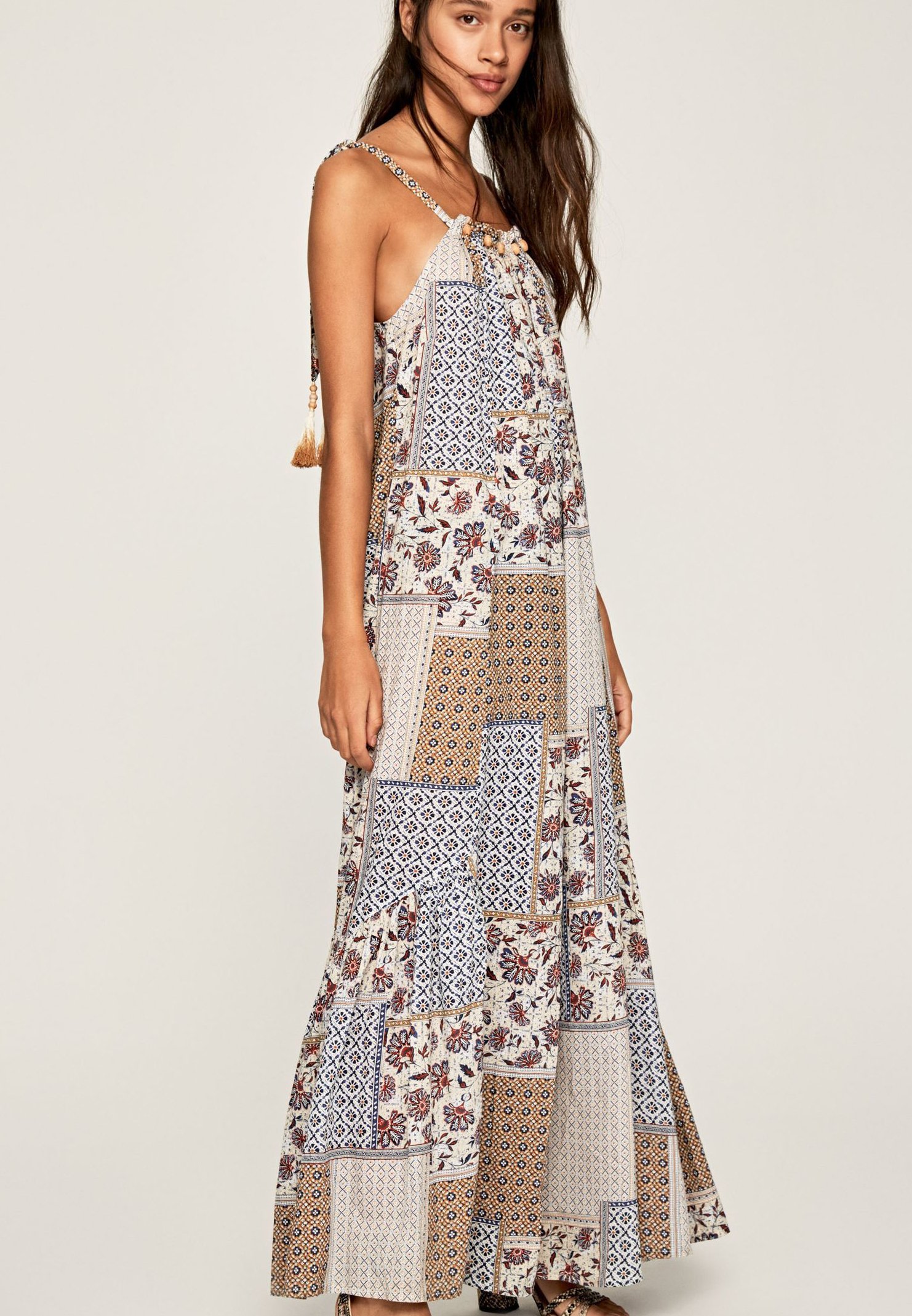 pepe jeans maxi dress