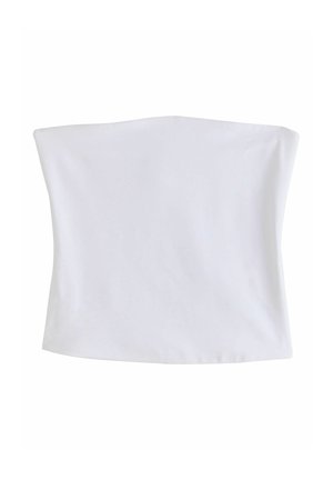 Next, REGULAR FIT - SOFT TOUCH SLINKY SLEEVELESS BANDEAU TOP . - Débardeur - white