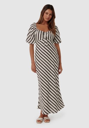 Forever New ANGELA PUFF SLEEVE MIDI - Maxi šaty - choc royston