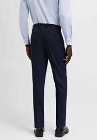 Mango Hlače za moške obleke - dark blue