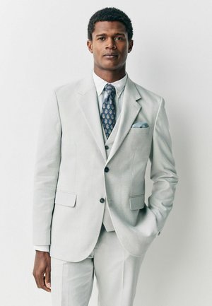 TAILORED FIT - TEXTURE  - Anzugsakko - ecru