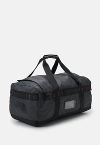 The North Face BASE CAMP VOYAGER DUFFEL 62L UNISEX - Borsa per lo sport - asphalt grey-radiant orange