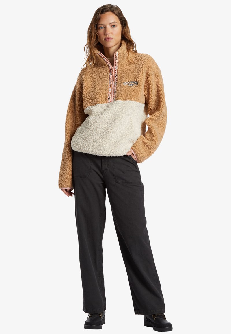Billabong Fleece trui beige Billabong Fleece trui beige