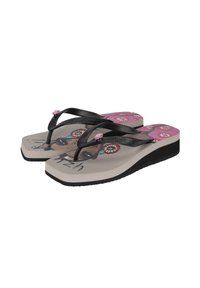 Uzurii BEACH PRINTED CLAUDIA - Tongs - taupe