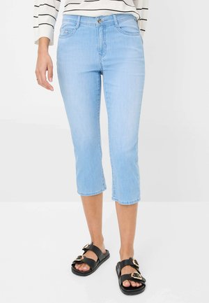 STYLE MARY - Jeans Shorts - used bleached blue