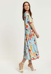 Liquorish FLORAL PRINT SMOCK - Day dress - multi coloured