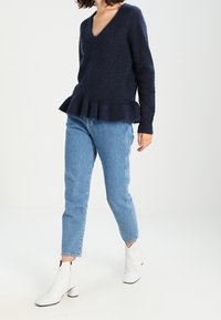 Selected Femme Neule - dark blue