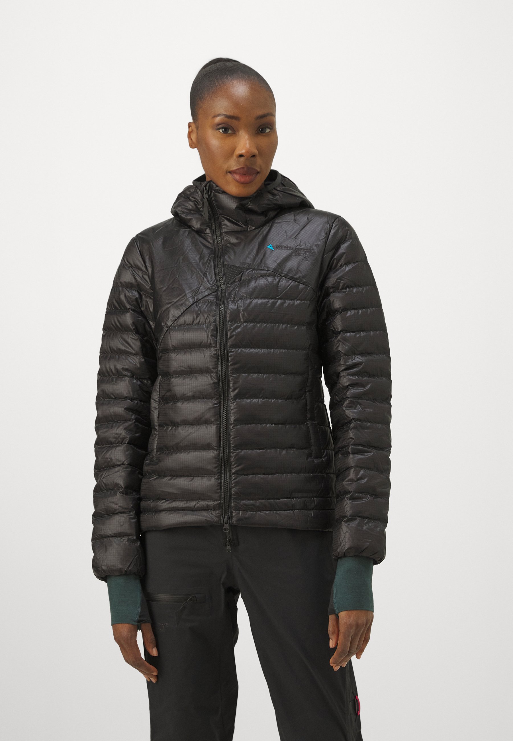 Klättermusen - Kurtka puchowa/czarny - Zalando.pl