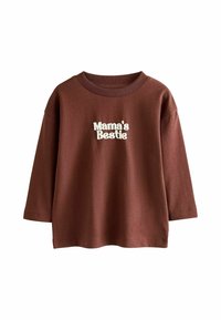 Neizvēlēts, chocolate brown mamas bestie slogan