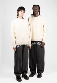 Wasted Paris KINGDOM CURVE UNISEX - Πουλόβερ - sand