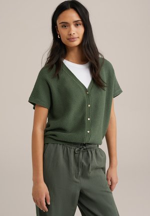 WE Fashion Cardigan - army green