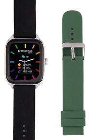 Superga DOUBLE STRAPS - WINNER - Nutikell - black green