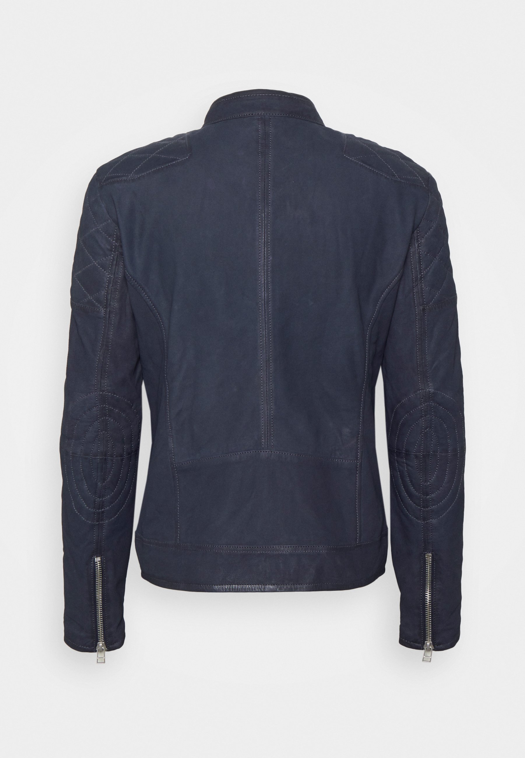 cobalt leather jacket