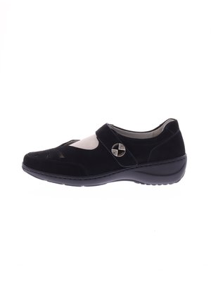 Waldläufer KYA - Ankle strap ballet pumps - schwarz