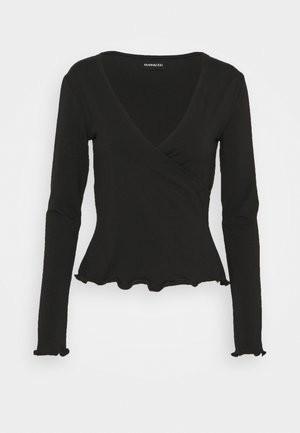 Maglietta a manica lunga - black
