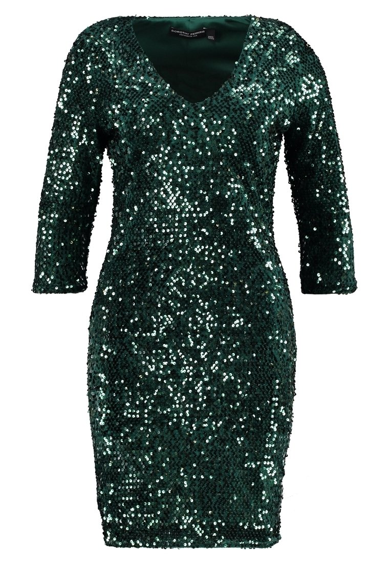 dorothy perkins green sequin dress Dark Green Off-the-Shoulder Sparkle Long Evening Dresses Sheath Chic H