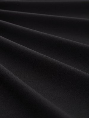 TOM TAILOR DENIM EASY CULOTTE - Pantalones - deep black