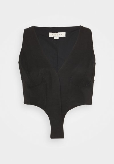 MIISTA THELMA CORSET - Μπλούζα - black