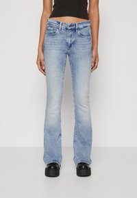 G-STAR 3301 FLARE - Kavbojke na zvonec - sun faded nubay blue