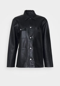 MICHIGAN JACKET - Kunstlederjacke - black