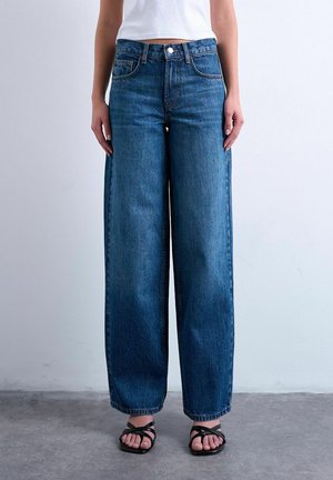 TSCINCH - Wide leg - dark blue denim