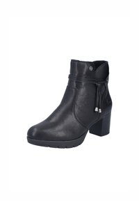 Rieker Bottines à plateau - schwarz