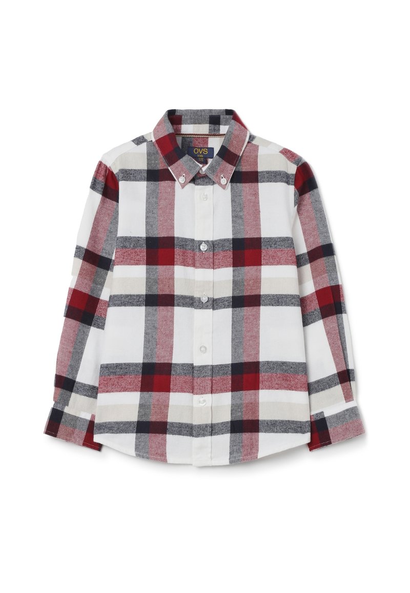 OVS WITH CHECK PATTERN  - Hemd - white red