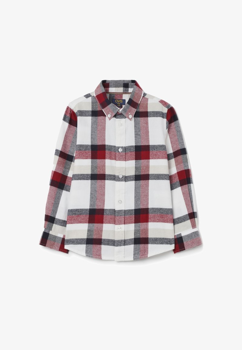 OVS WITH CHECK PATTERN  - Hemd - white red