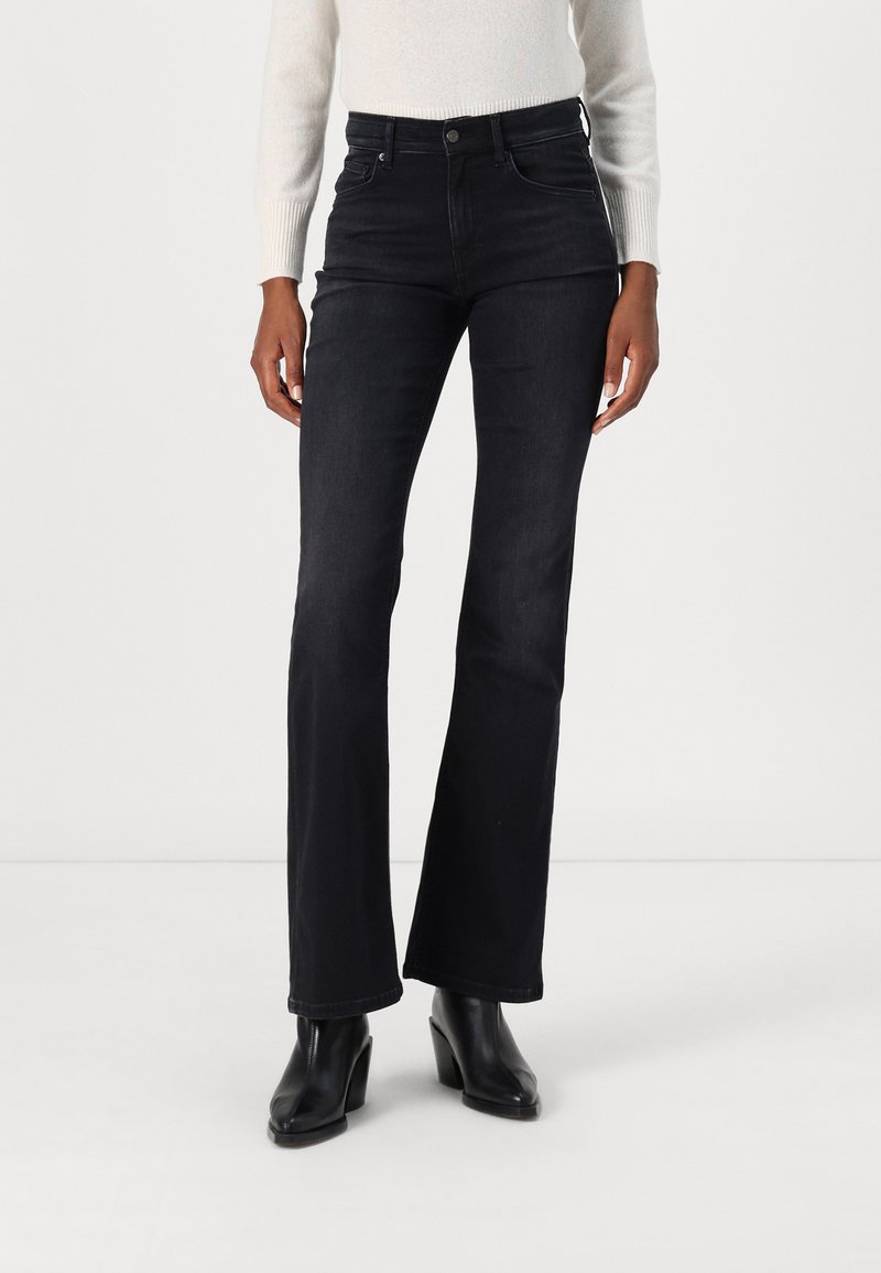 DRYKORN FAR - Bootcut jeans - grey