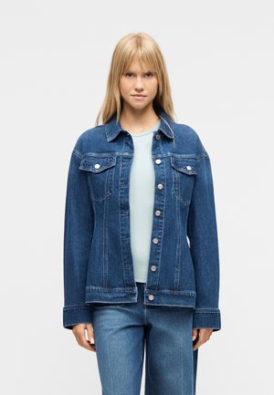 CONTOUR ICON - Jakna iz džinsa - medium wash