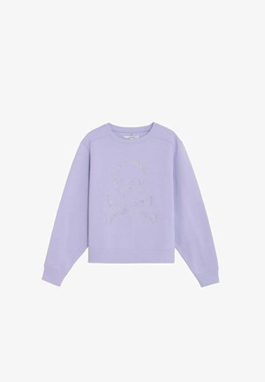 Scalpers, SCALPERS SCCAVIAR SKULL SWEATER - Sudadera - lilac