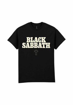 BLACK SABBATH LOGO - T-shirt print - black
