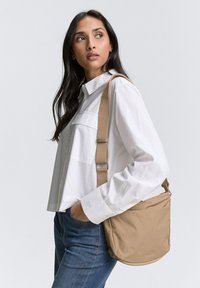 TOM TAILOR TTSANSA - Schoudertas - taupe   taupe