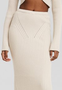 Bershka Maxikjol - beige