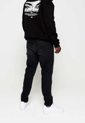 Zip-up sweatshirt - black