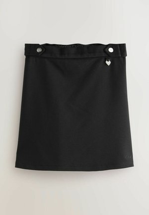 Clarks REGULAR FIT - PULL-ON PONTE SCHOOL 2 PACK - Falda acampanada - black