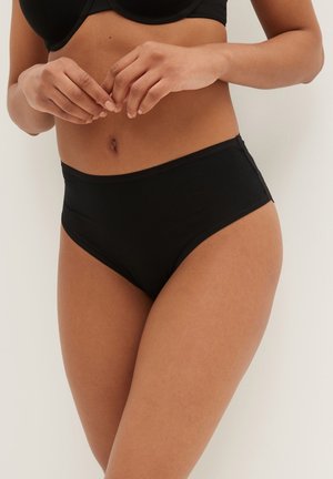 KNICKERS 4 PACK - Slip - black