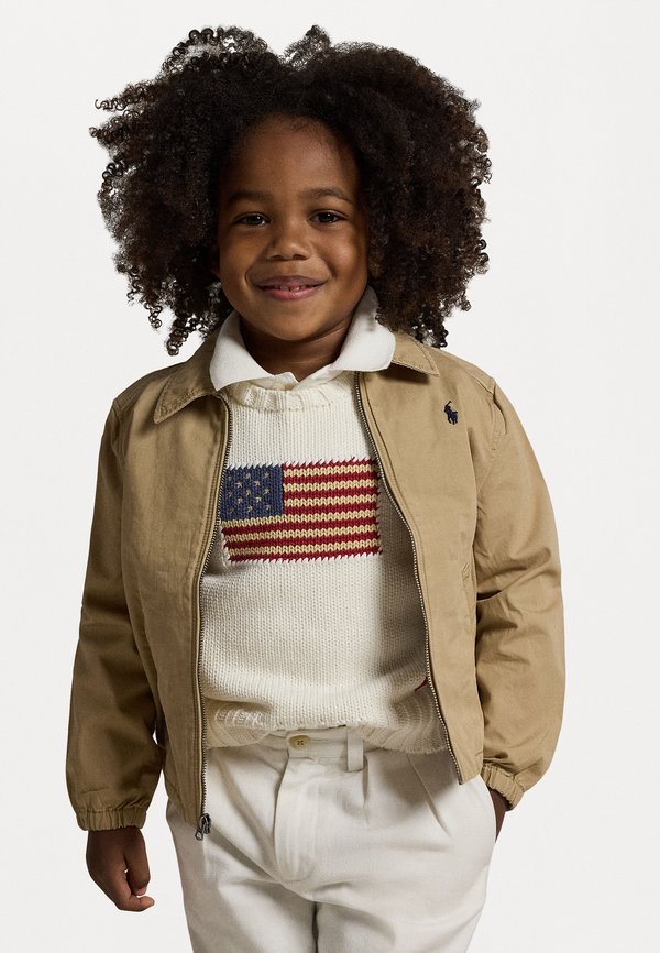 BAYPORT COTTON POPLIN JACKET - Light jacket - cafe tan