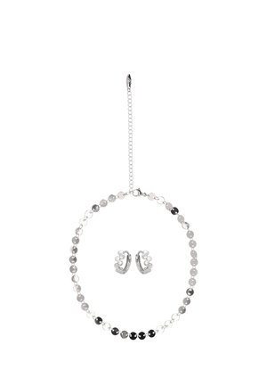 SET - Øreringe - silver-coloured