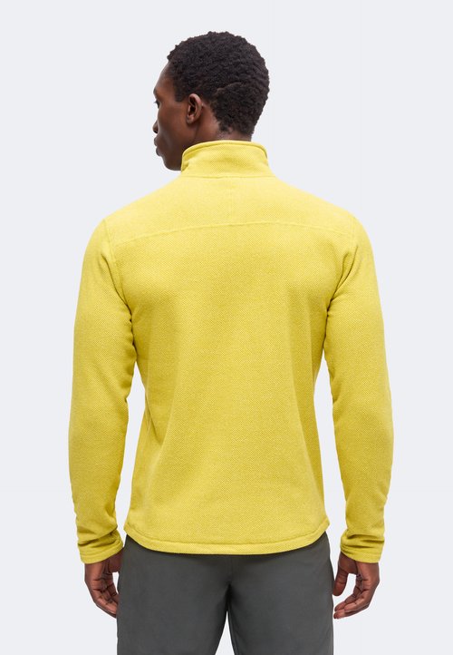 The North Face TEXTURED CAP ROCK 1/4 ZIP - Fleece jumper - pigment yellow heather — foto 3