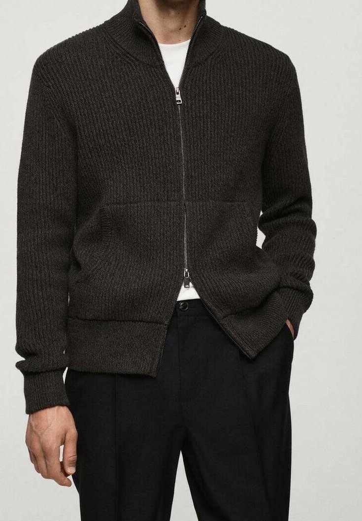 Mango Cardigan - anthracite
