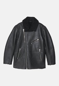 SUTTON SHEARLING  - Giacca di pelle - black
